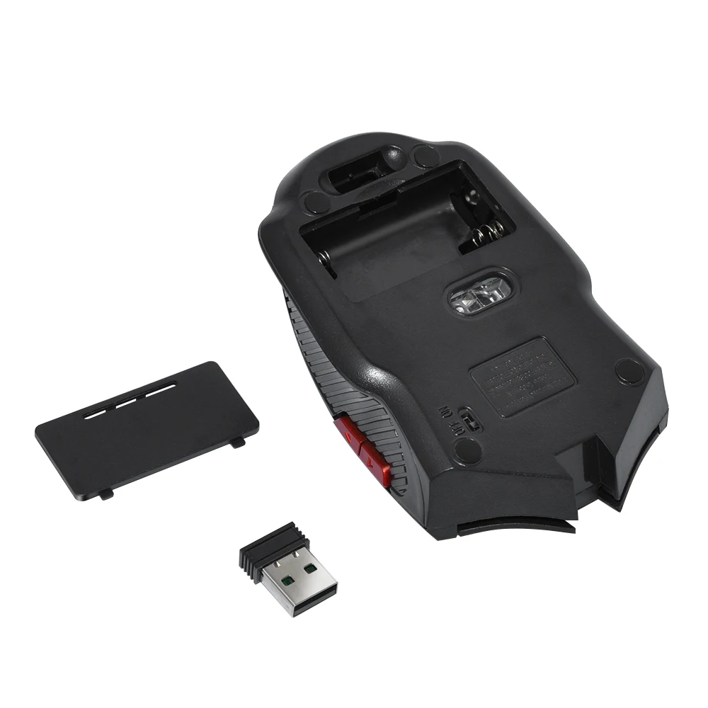 Deepfox 2,4 ГГц Беспроводная 6D игровая мышь 6 клавиш USB приемник Pro геймер Мыши для ПК Ноутбук Настольная профессиональная компьютерная мышь