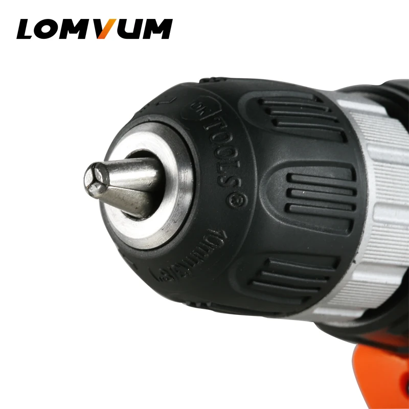 Дрель шуруповерт LOMVUM аккумуляторная 24 В С литий ионным