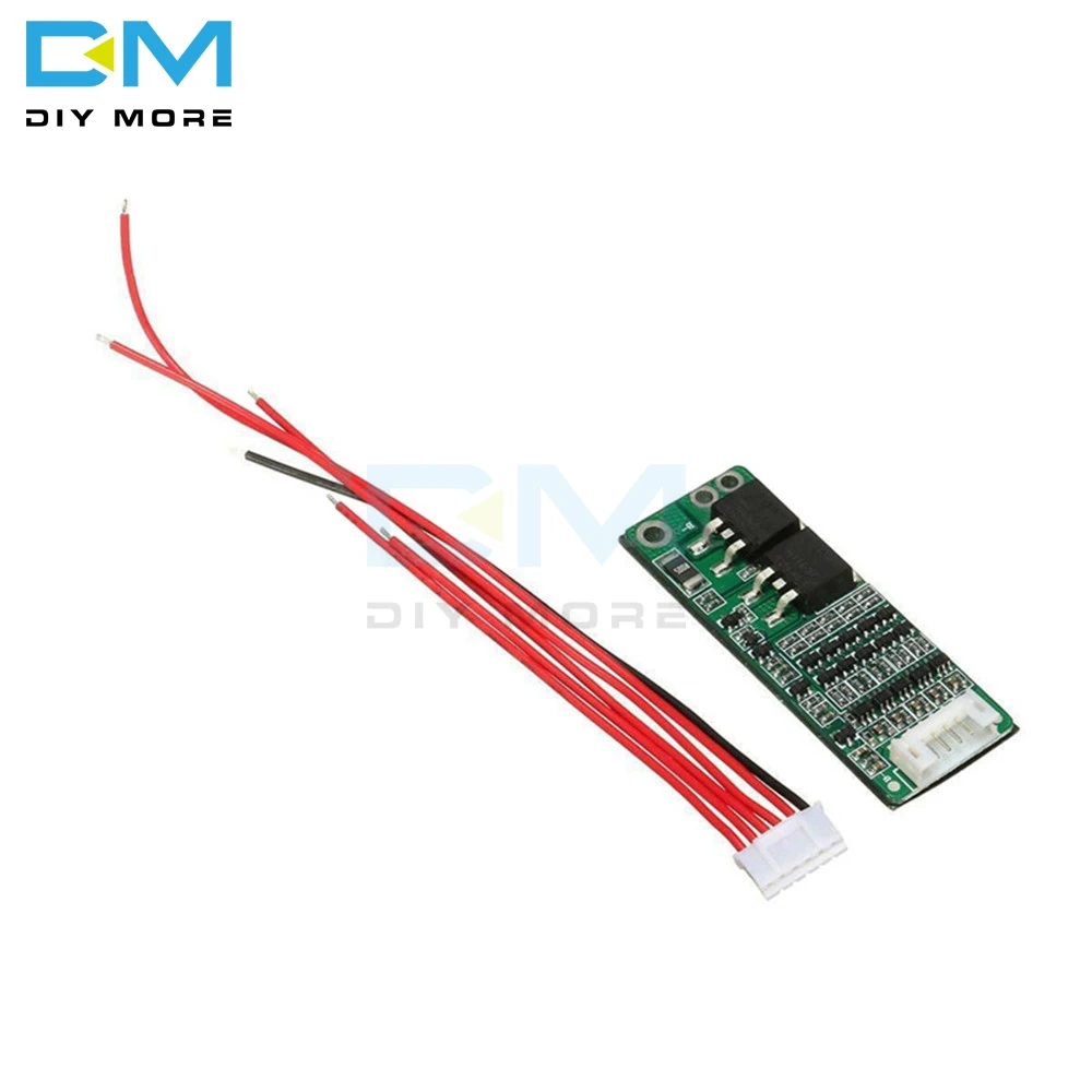 5S 15A литий-ионный литиевый аккумулятор BMS 18650 Защитная плата для зарядного устройства 18 в 21 в цепь защита от короткого тока с проводом BMS