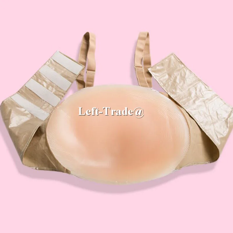 Новинка 2017 реалистичный силиконовый живот для беременных 5 6 месяцев 1850 г|fake baby