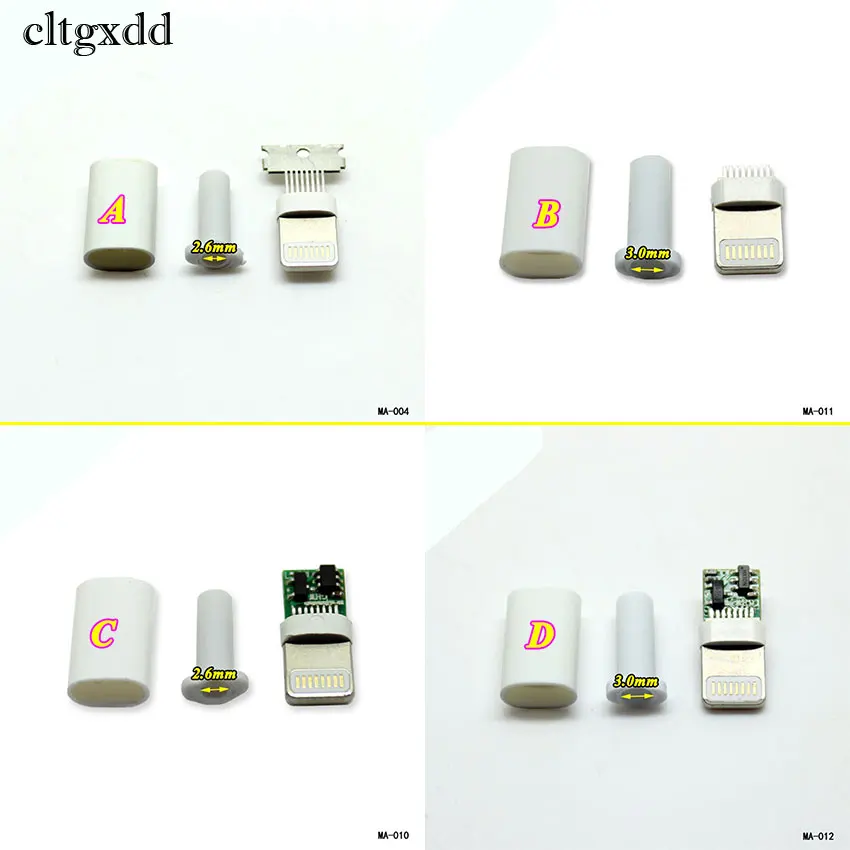 Cltgxdd 8Pin разъем USB адаптер конвертер для iphone 5 6 6s 7 8 plus|Компьютерные кабели и