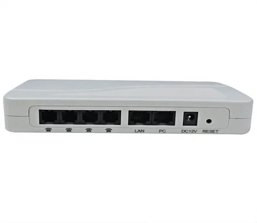 Горячая Распродажа 5 шт./лот VoIP ATA FXS ворота способ 4FXS портов для атс магистрали