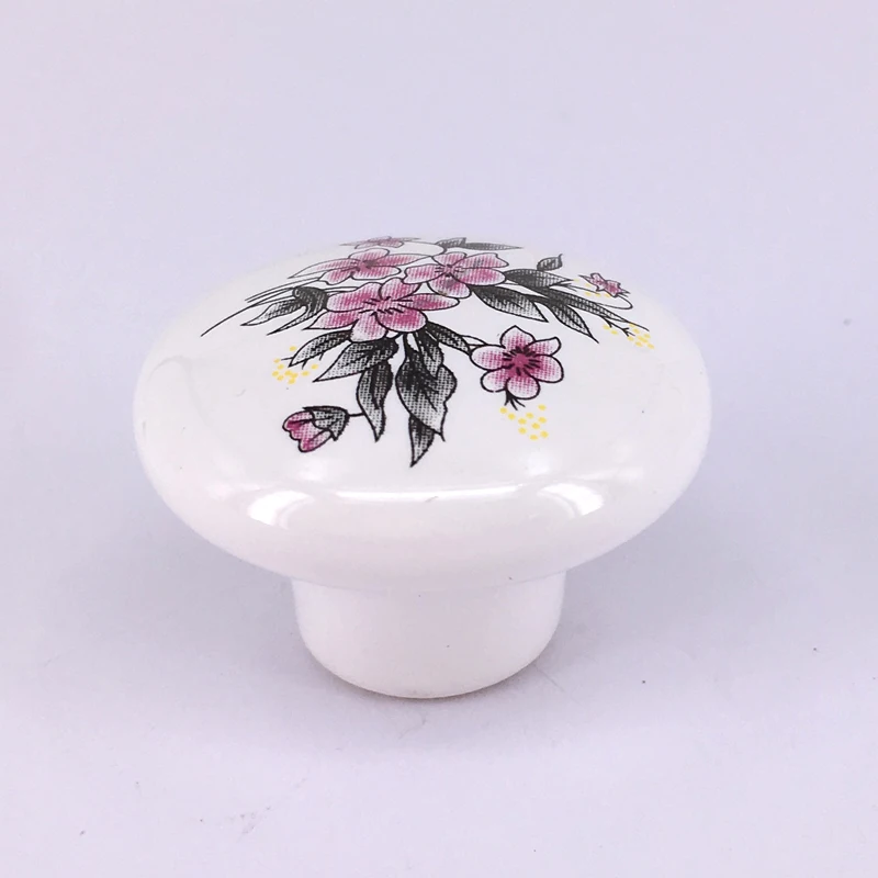 Ручка для мебели керамическая росторальная 38 мм|Ручки шкафа| |