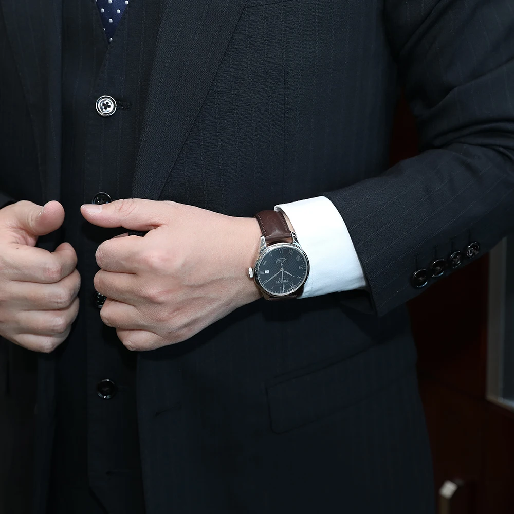 Ремешок для часов натуральная кожа черный коричневый кофейный цвет - купить по