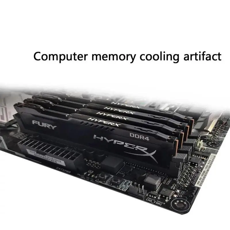 1 комплект армированный блок памяти радиатор Ddr2 Ddr3 Ddr4 настольная полоса