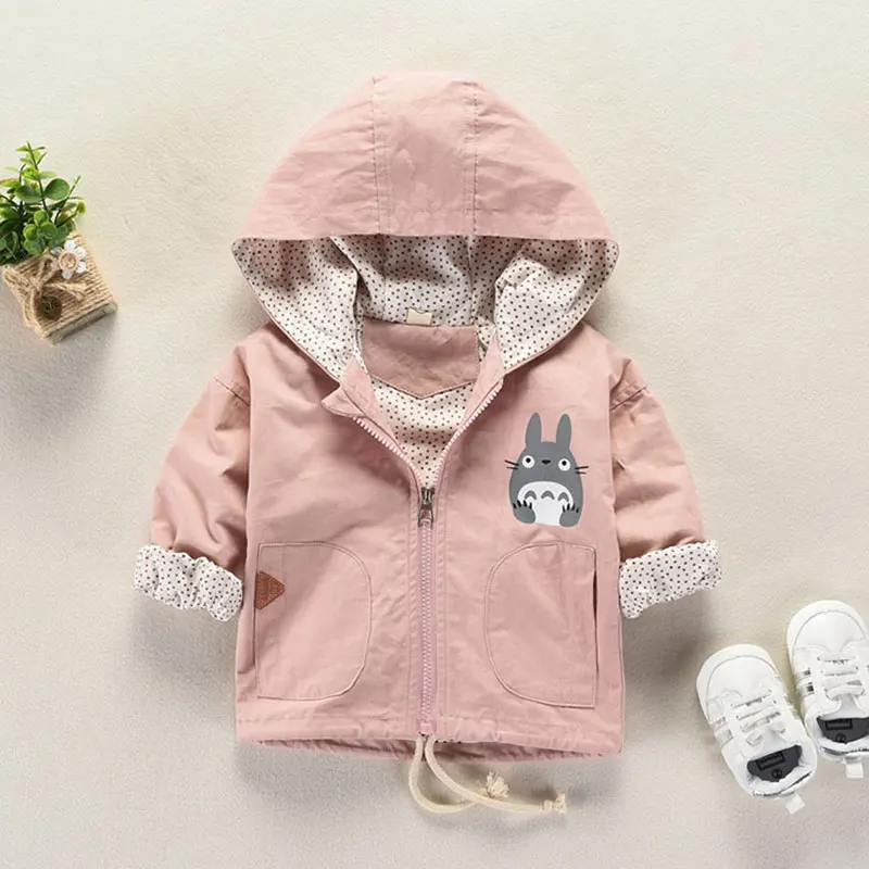 

Spring infant Baby Girls Clothing Outfit Windbreaker Jacket coats for Newborn Baby Girl Clothes tops 1st birthday baby outerwear