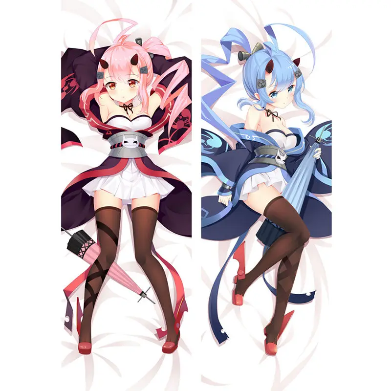 Аниме игры Azur Lane наволочки Azur Lane Dakimakura Чехол сексуальные девушки 3D двухсторонняя постельные принадлежности обниматься тела Чехол AL02A - Цвет: Peach skin