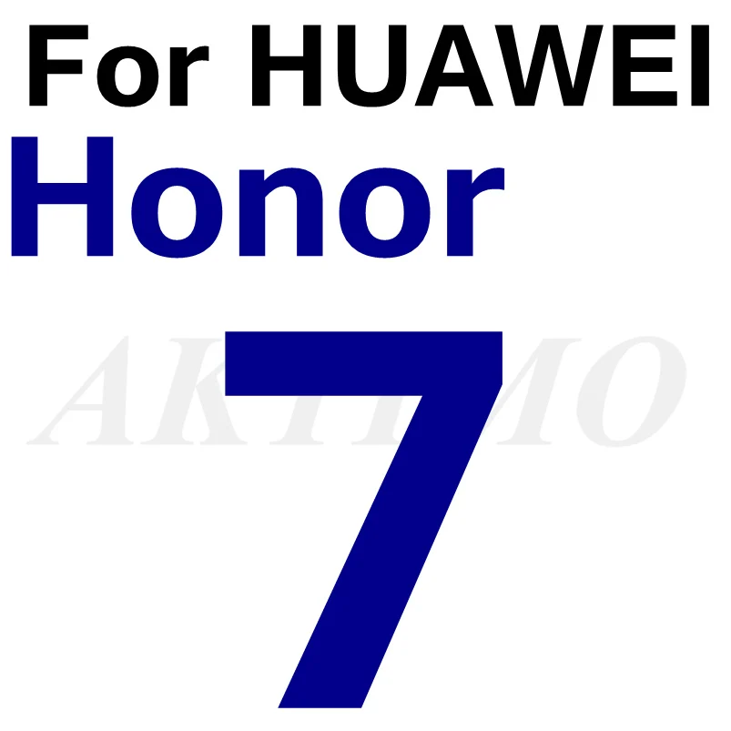 Honor 7 9H 0,26 мм закаленное стекло для HUAWEI Honor 5A 5C 5X 4X Y5 II CUN-U29 Nova Young P8 P9 P10 Lite защитная пленка Sklo чехол - Цвет: Honor 7