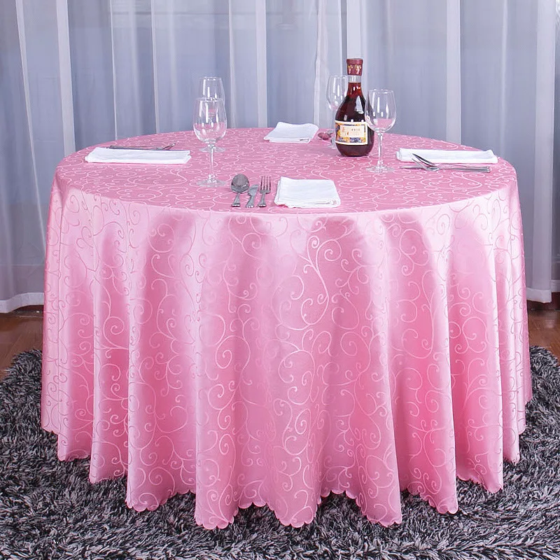 

NIOBOMO Hotel Restaurant Domestic High Quality Table Cloth Rectangle Round Table Cloth