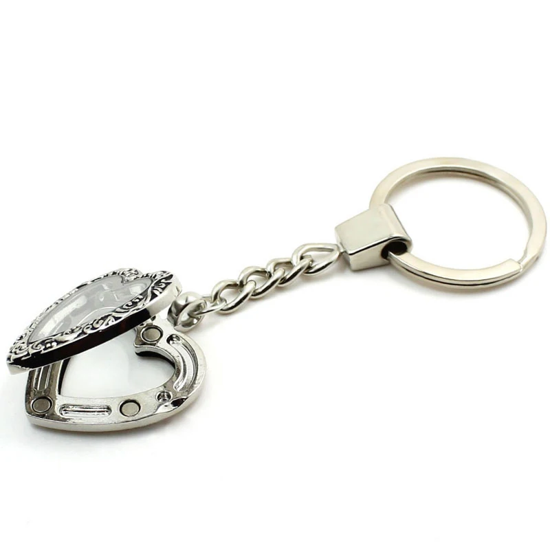 Смешанный стиль сплав плавающая Магнитная фотография 30 мм стеклянная