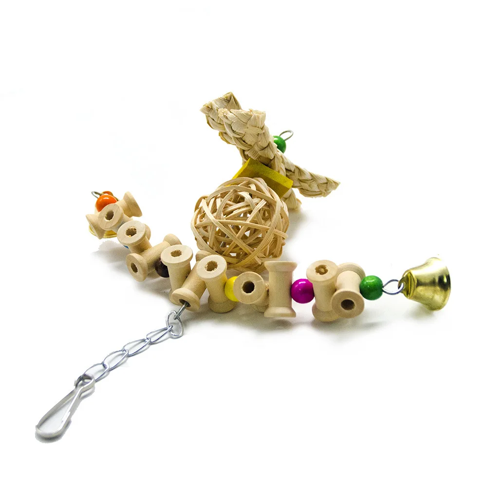 Попугай игрушки для птиц и ПЭТ Попугайчик аксессуары Малый Корзина Cockatiel игрушка