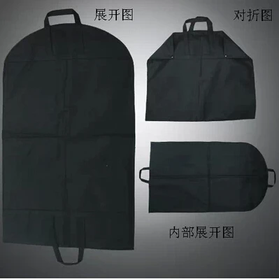 

customised garment bag dress/suit bag with logo Garment/Suit Cover Bags 100 pieces/lot, free shipping 100cm*60cm