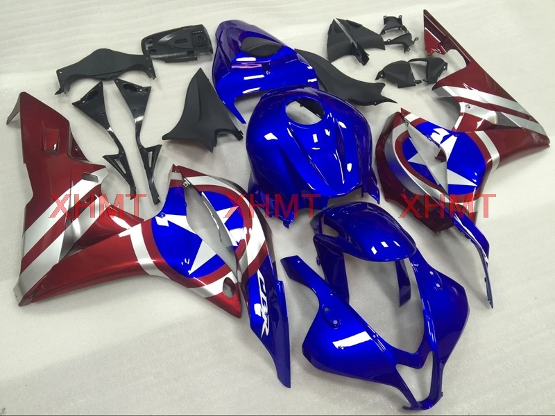 Для CBR600 RR 2007 2008 комплекты обтекателей кузов 08 синяя Красная звезда обтекатель