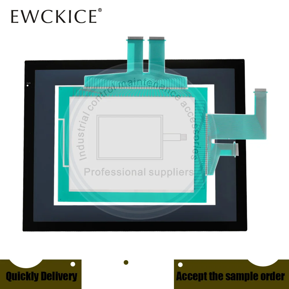 NEW NS10 NS10-TV00B-ECV2 HMI PLC Touch screen AND Front label Touch panel AND Frontlabel