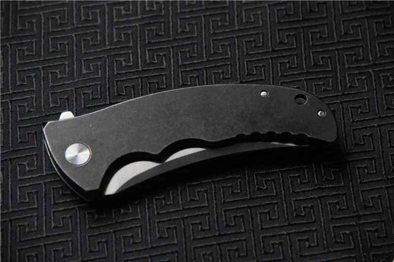 Новинка 2018 года складной нож из нержавеющей стали D2 порошковой 58-59HRC для