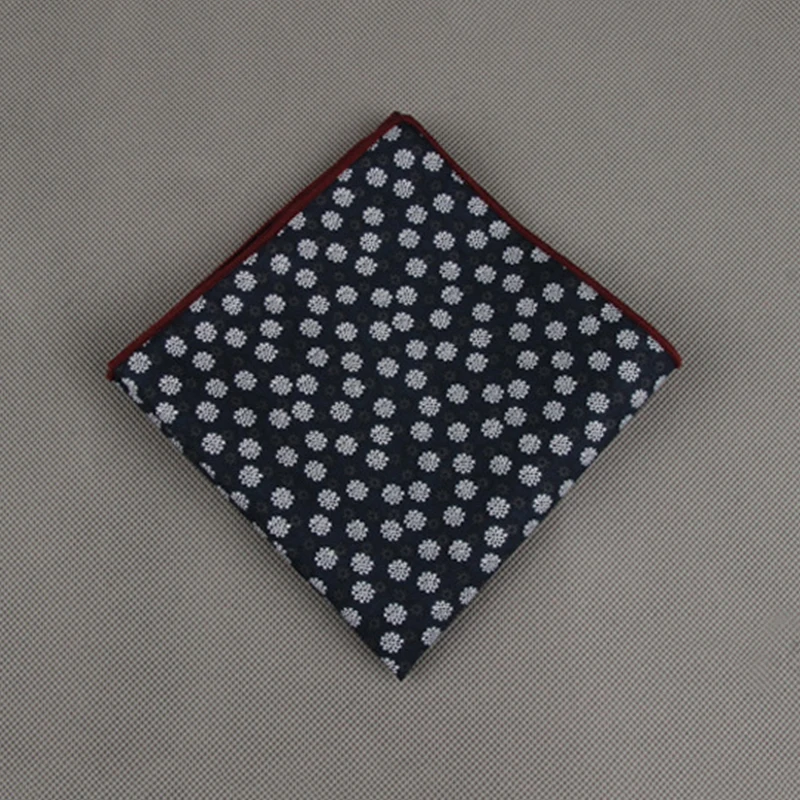 Мужское Хлопковое полотенце для сундуков с принтом карманный квадратный деловой