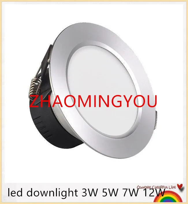 Бесплатная доставка высококачественный светодиодный светильник 3 Вт 5 7 12 15 18