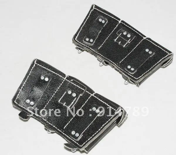 Пара немецких кожаных боеприпасов времен Второй мировой войны 98K 31099|german 98k|pouch