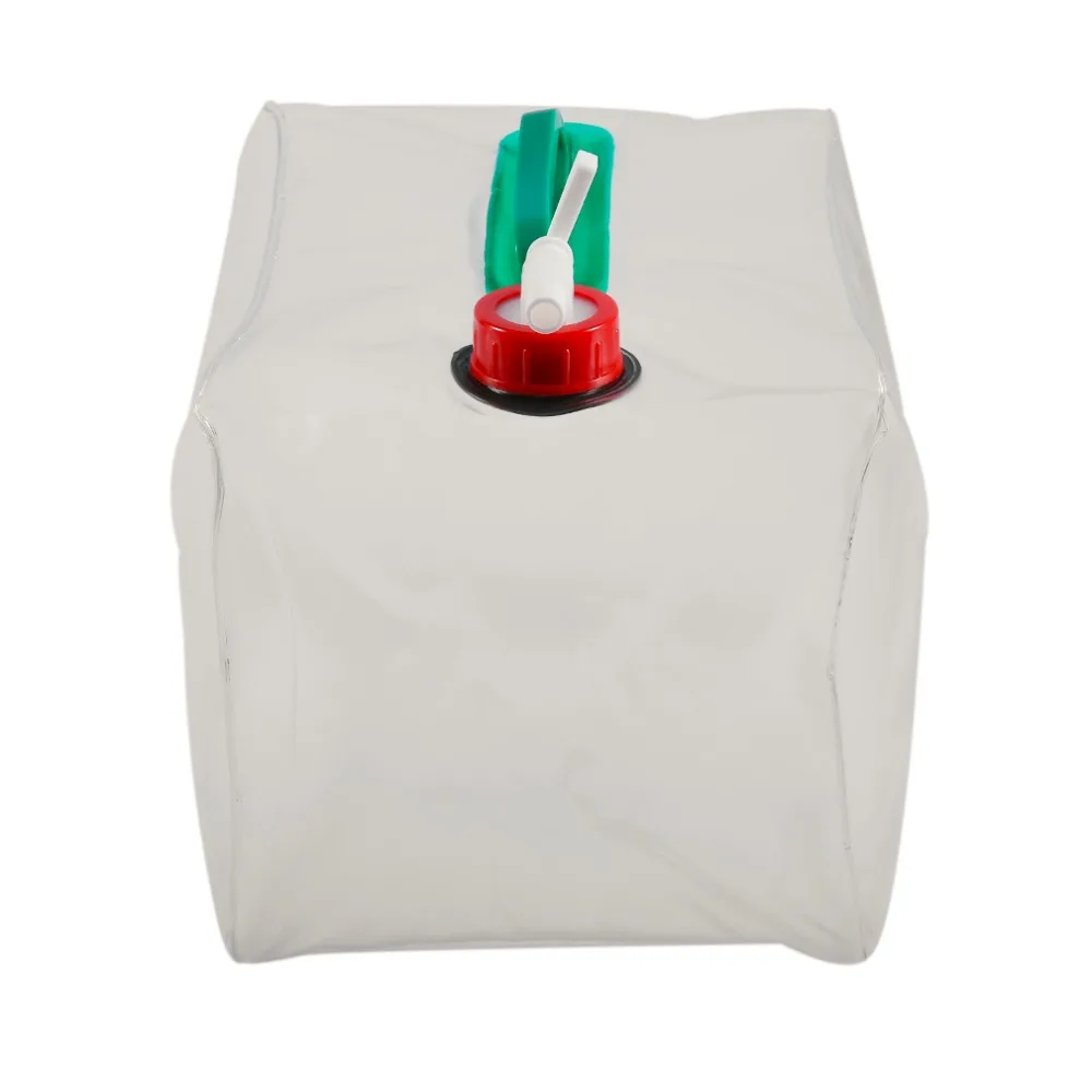 20L Portable Foldable Water Storage Bag Safe PVC Double Handles Super Large Capacity Container Transparent Bags New | Дом и сад