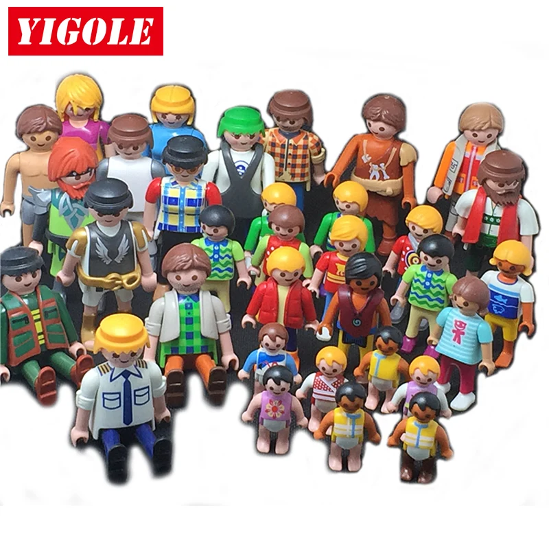 Распродажа Оригинальная фигурка Playmobil 3 7 см летняя Забавная городской жизни