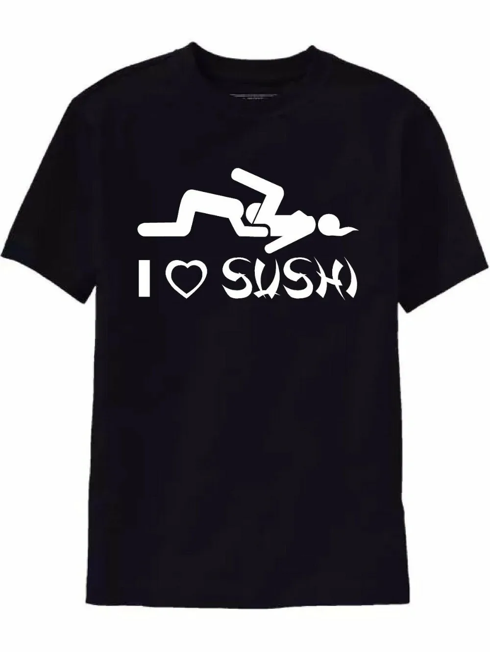 Jdm I Heart Sushi футболка с тюнером Turbo Import Humor модная фирменным дизайном Повседневная