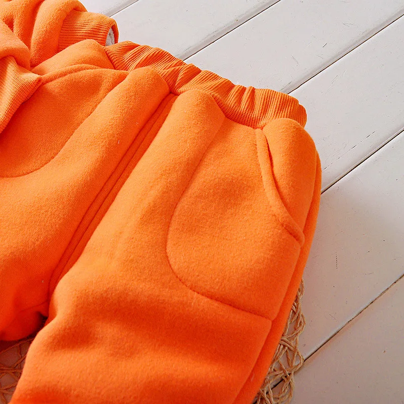 BibiCola baby boy winter clothing set children coat+pants 2pcs tracksuits costume casual kids sport suits tracksuit | Детская одежда и