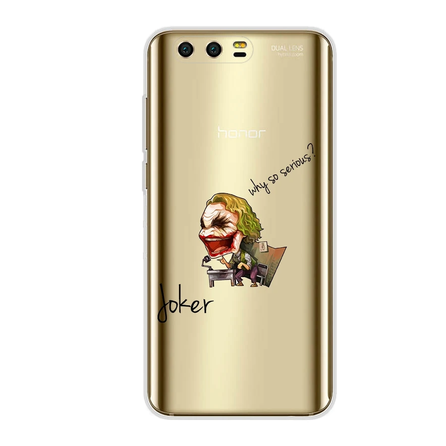 Phone Case For Huawei p smart Silicon Soft Clear TPU Spiderman Iron Man The Avengers Cover for honor 9 lite |