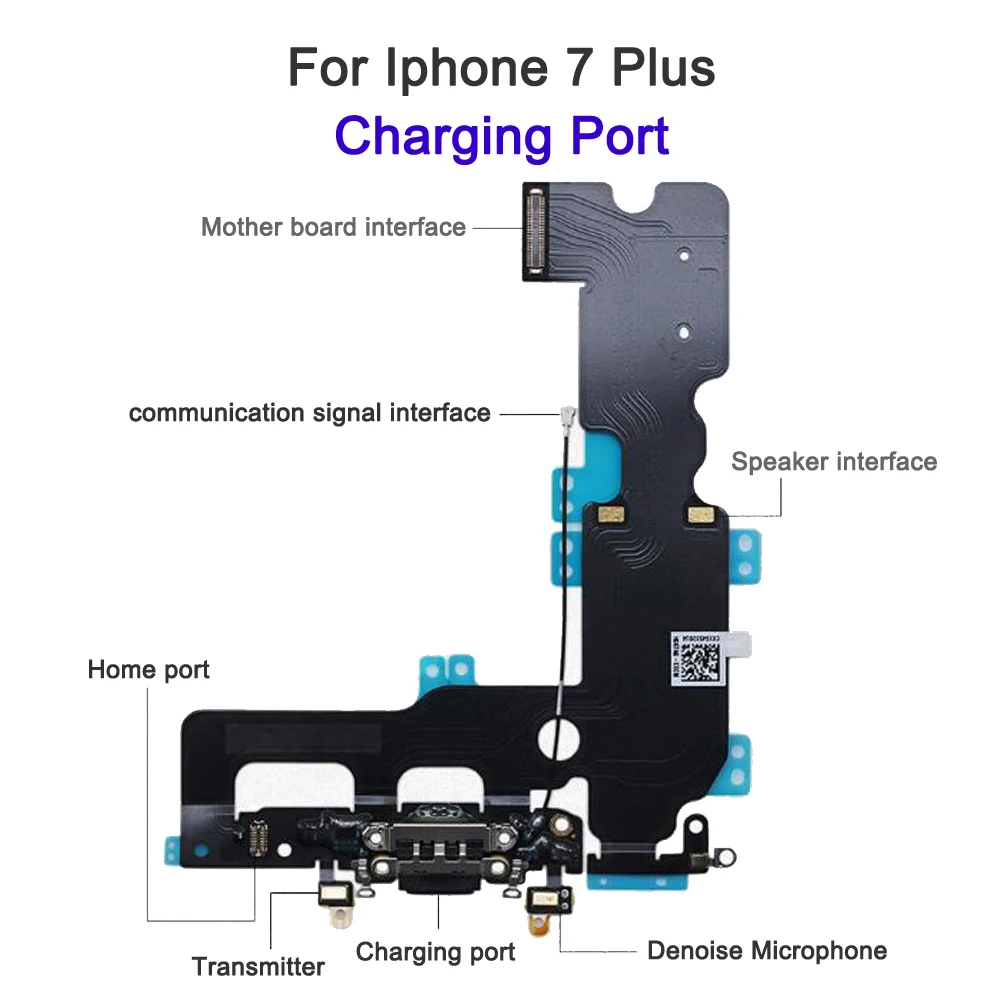 USB зарядное устройство док-станция разъем порт для iphone 7 plus зарядный гибкий кабель