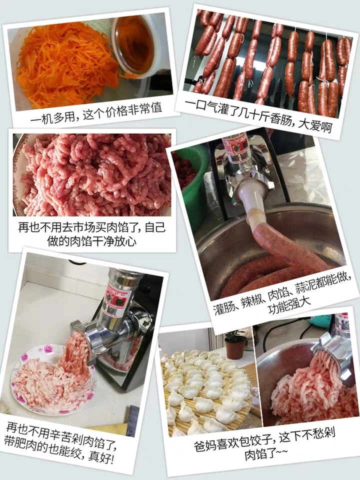 JZM JR351 электрическая мясорубка бытовая маленькая Мясорубка из нержавеющей стали