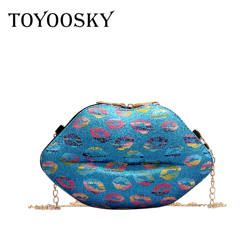 Женский клатч с цепочкой TOYOOSKY вечерняя сумка из искусственной кожи в форме