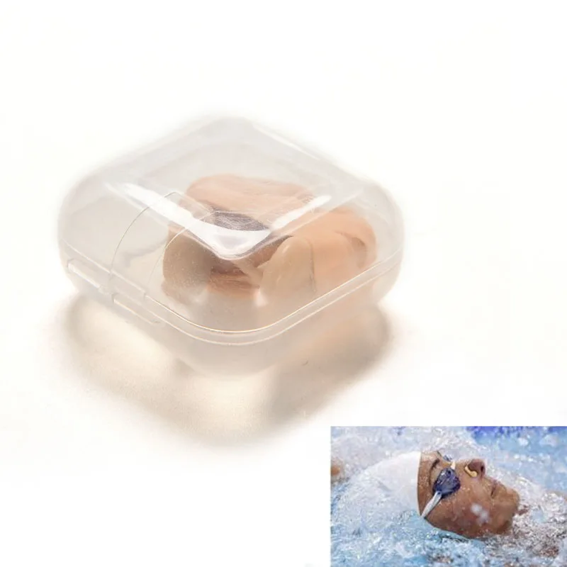 Adult Women Men Swimming Nose Clip Waterproof Soft Water Sport Senior Rubber Covered Wholesale | Спорт и развлечения