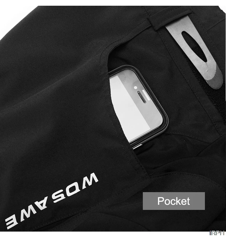 WOSAWE Motocross Pants Reflective MTB BMX Mountain Bike Racing Downhill Motorcycle Shorts Outdoor Summer Sweatpants