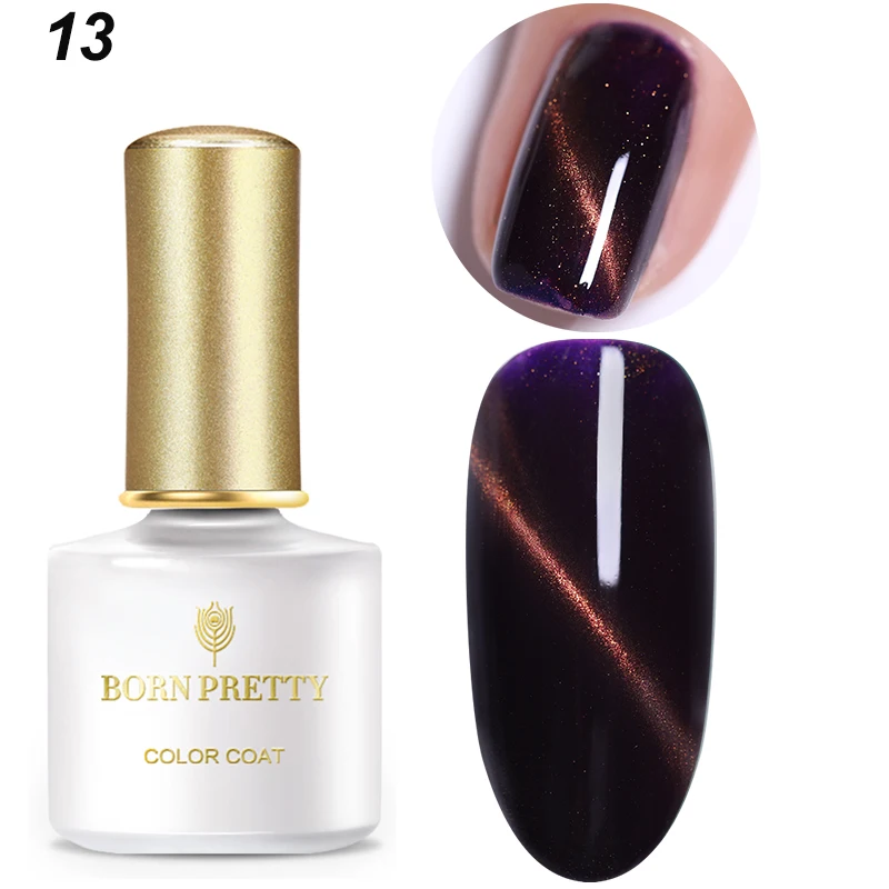 BP-TM05 BORN PRETTY 6 мл Гель-лак для ногтей кошачий глаз магнитный лак для ногтей замачиваемый УФ-Гель-лак эффект кошачьих глаз базовое верхнее покрытие - Цвет: BP-TM05