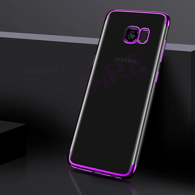 Чехлы с силиконовым покрытием для Samsung Galaxy A6 A8 Plus 2018 прозрачная задняя крышка J5 A5 A7