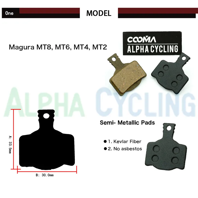 Велосипедные дисковые Тормозные колодки для Magura MT2 MT4 MT6 MT8 4 пары СПОРТ EX Class|bicycle disc