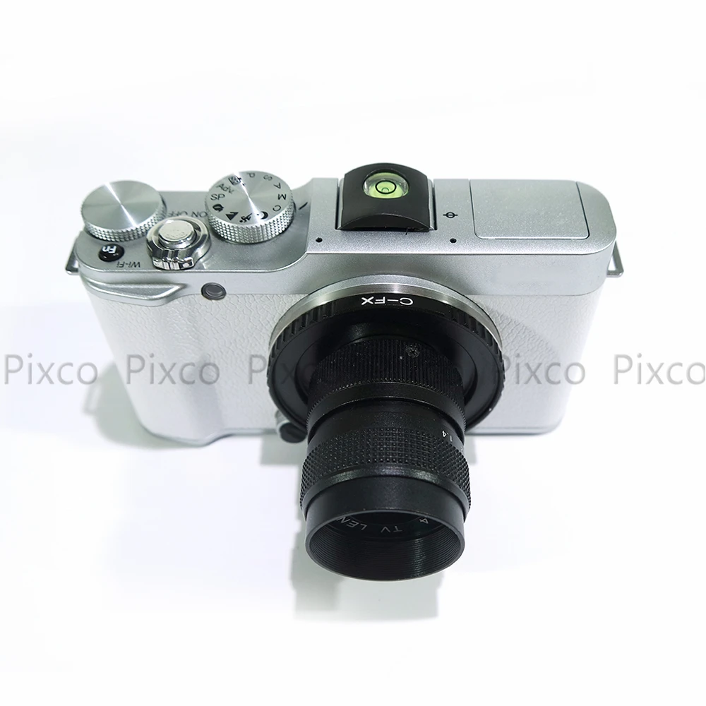 Объектив камеры видеонаблюдения Pixco 25 мм f/1 4 c крепление f1.4 подходит для m4/3 Nex Fujifilm