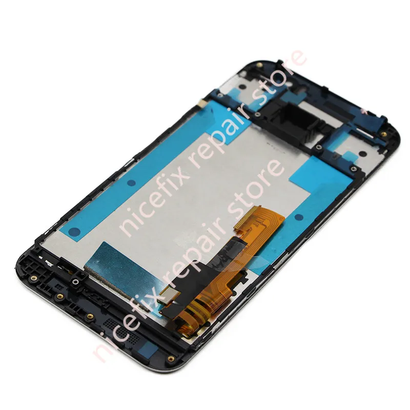 ЖК-дисплей 100% дюйма для HTC ONE M9 сенсорный экран с рамкой дисплей дигитайзером в