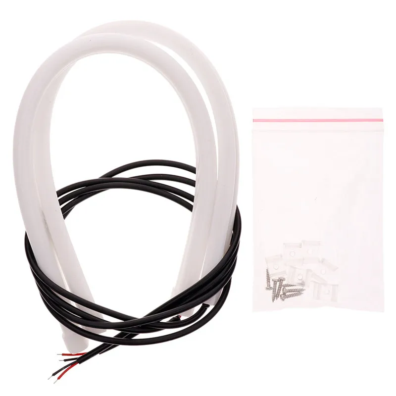 2 шт. 30 см Гибкая Автомобильная Мягкая трубка низкое потребление высокая мощность