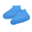 Оптовая продажа для вторичной переработки силиконовые галоши многоразовые Водонепроницаемый непромокаемые Мужская обувь Чехлы для дождливой погоды; Нескользящие резиновые сапоги с моющиеся 3 цвета