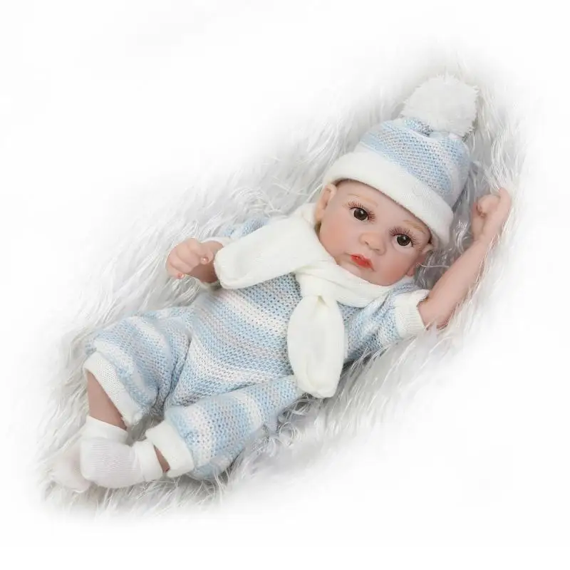 Мягкие силиконовые куклы Новорожденные 26 см|bebe dolls|reborn baby dollsilicone reborn dolls |