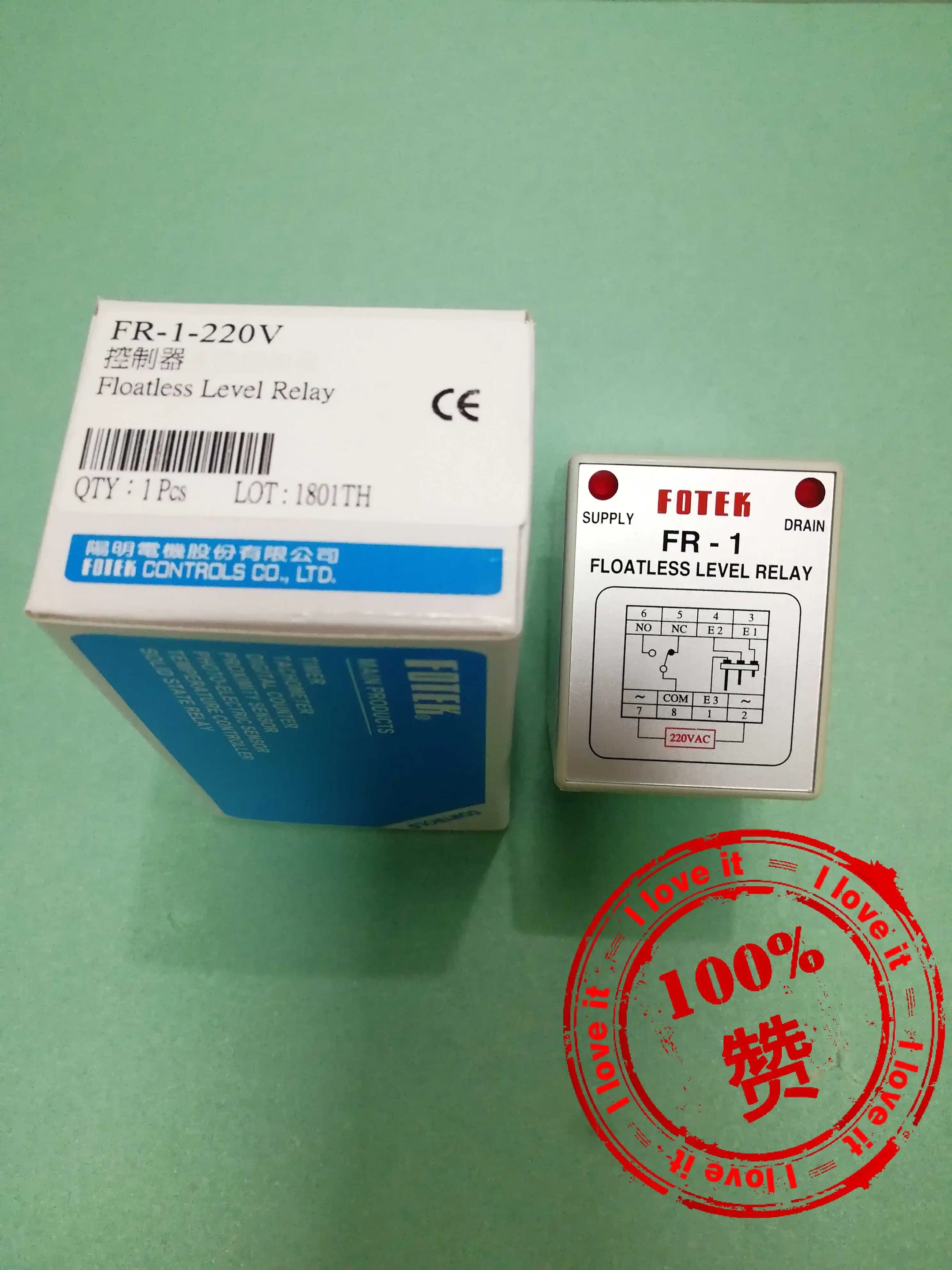 

100% new original liquid level controller FR-1-220V