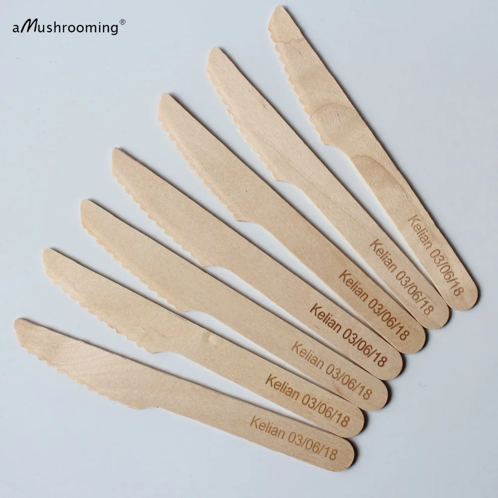 Ножи для разрезания тортов на день рождения с гравировкой заказ 50 шт