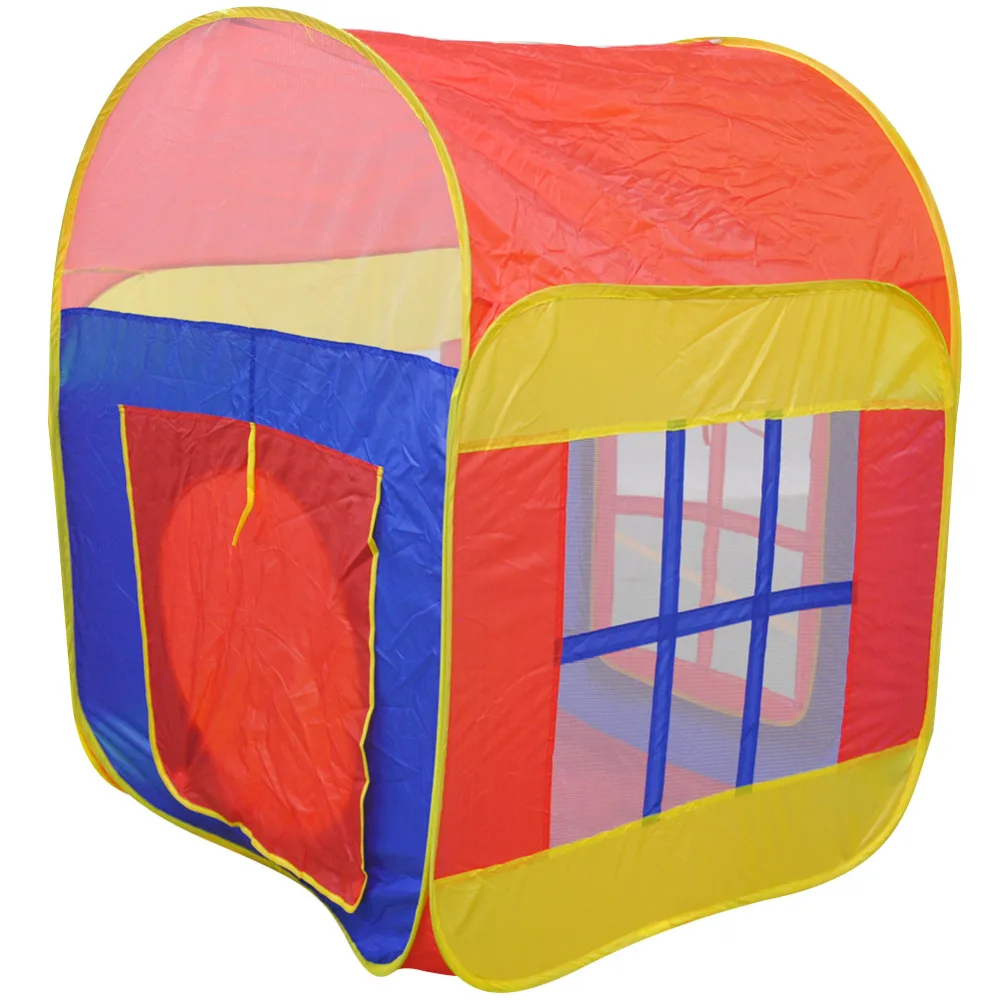 Colorful Kid Play Tent Ocean Ball Play House For Kid Tipi Tent Folded Portable Baby Outdoor Game Tent For Kids Easy Babysitter