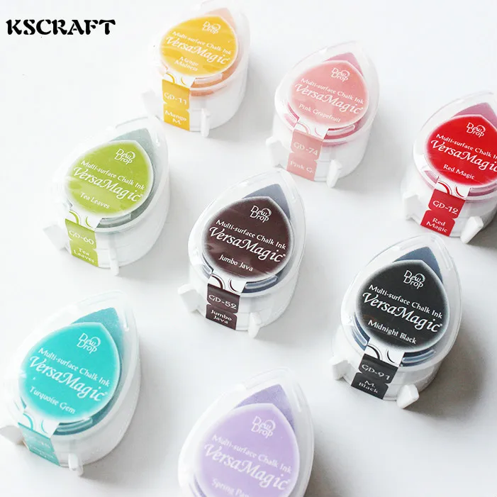 KSCRAFT Mini Water в форме капель чернильный блокнот/красочный мультяшный