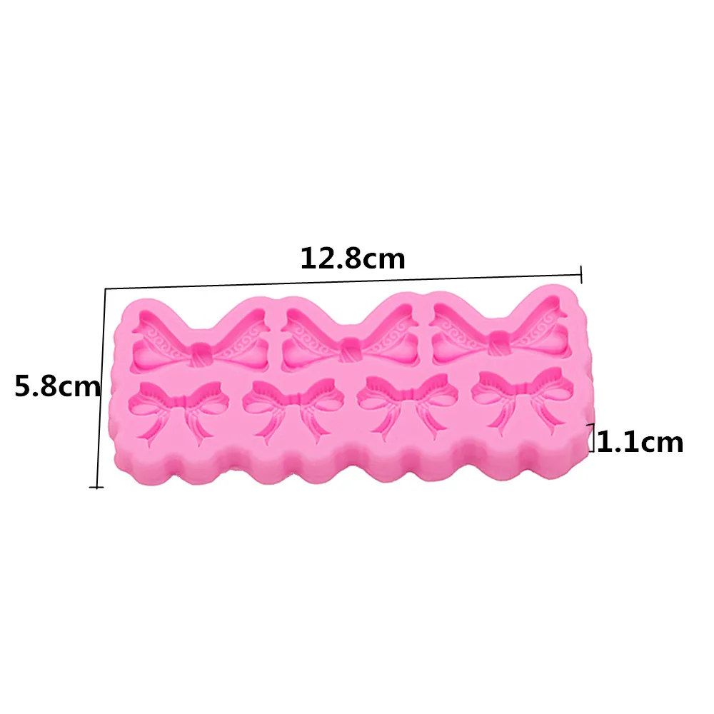 Гаджеты формы для помадки бант силиконовая форма украшения шоколадного торта