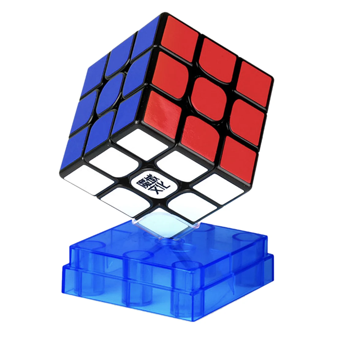 Black MoYu Weilong WR M 3x3x3 Магнитный магический куб без наклеек, профессиональная головоломка, магниты, скоростной куб, игрушки для детей - Цвет: Black