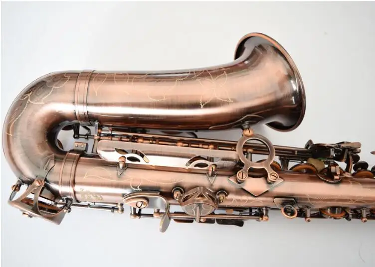 Китайский бренд Fanisic Ретро Античная Медная имитация альт саксофон Eb Sax Абалон