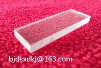 Сапфировая Square Al2O3 с одним кристаллом substrate 25.4mm * 25 4 мм 0 оконная пленка