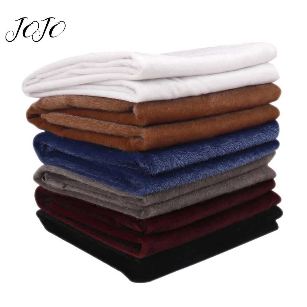 

JOJO BOWS 45*135cm Velvet Fabric Soft Solid Cloth For Needlework Cloth Home Textile Apparel Sewing Material Wedding Decoration