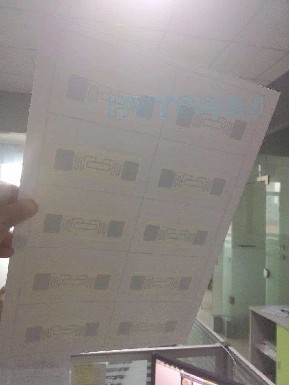 

100pcs Free shipping RFID UHF inlay 860-960MHZ A4/A3 Size(2x5pcs/5*5pcs)